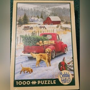 1000 Piece Puzzle - Christmas on the Farm